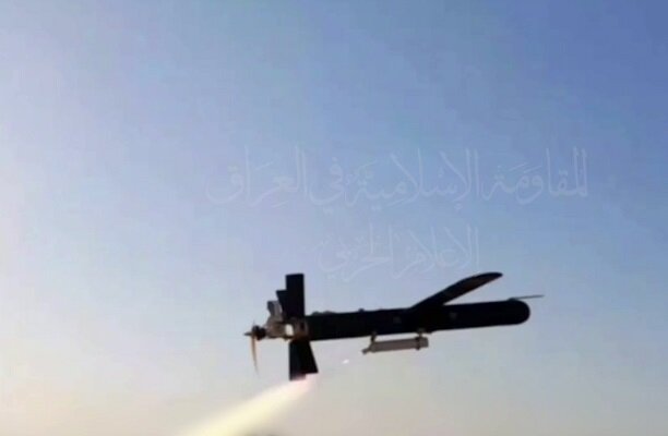 فیديو | المقاومة العراقية تستهدف هدف حيوي في شمال الاراضي المحتل بالطيران المسير
