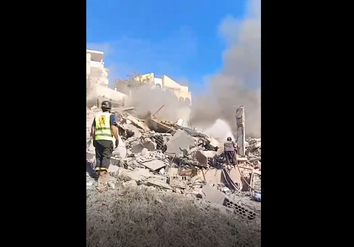 Video: Effects of destruction caused by occupation's bombing of a house in Jawaya, Lebanon