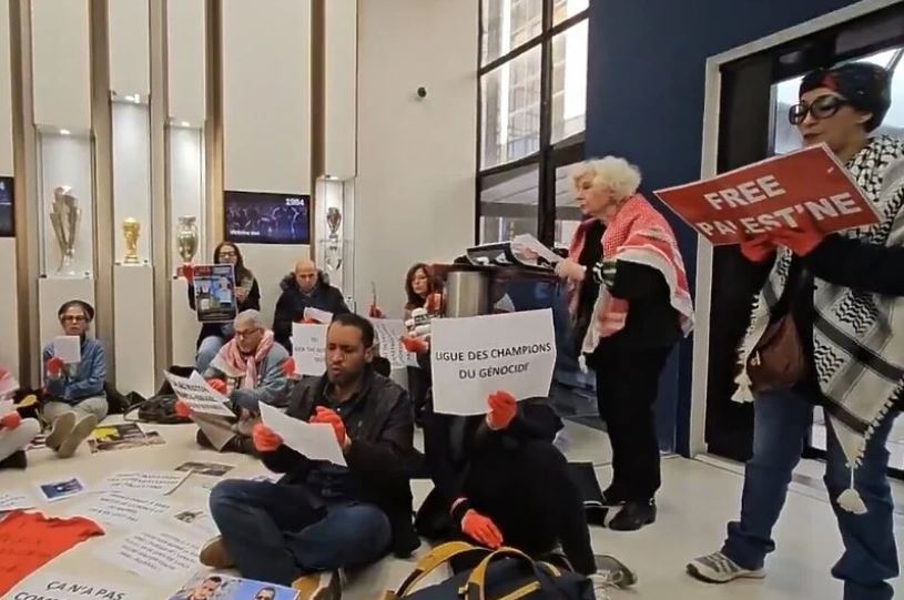 Demonstranti upali u prostorije Nogometnog saveza Francuske zbog najavljene utakmice s izraelskim režimom