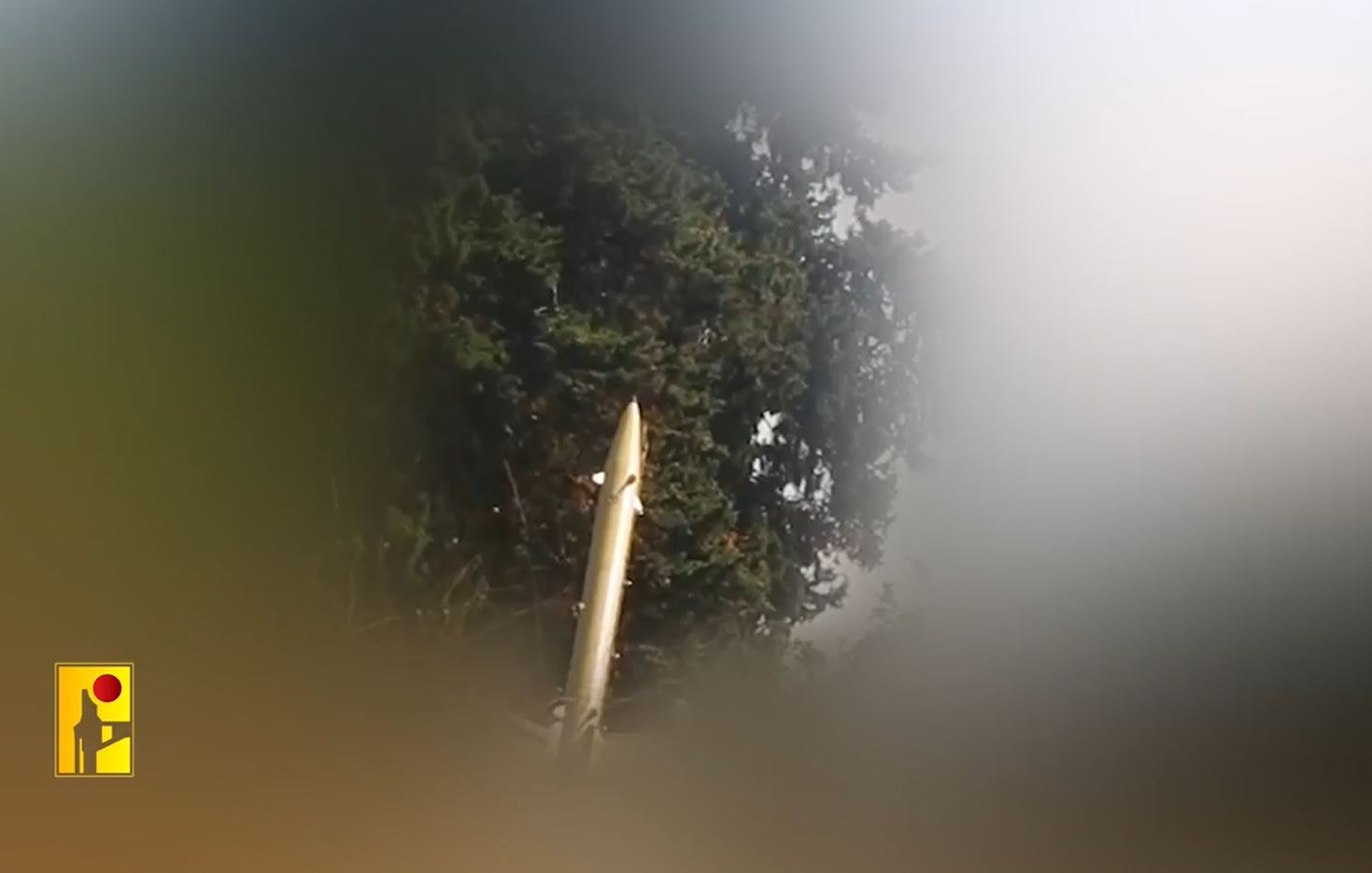Scenes from Hezbollah operation targeting barracks of Israeli enemy army with "Jihad 1-2" missiles