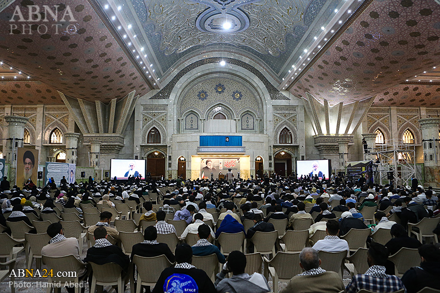إقامة مراسيم أربعينية الشهيد السيد حسن نصر الله وإحياء ذكرى شهداء قادة محور المقاومة في مرقد الإمام الخميني (ره)