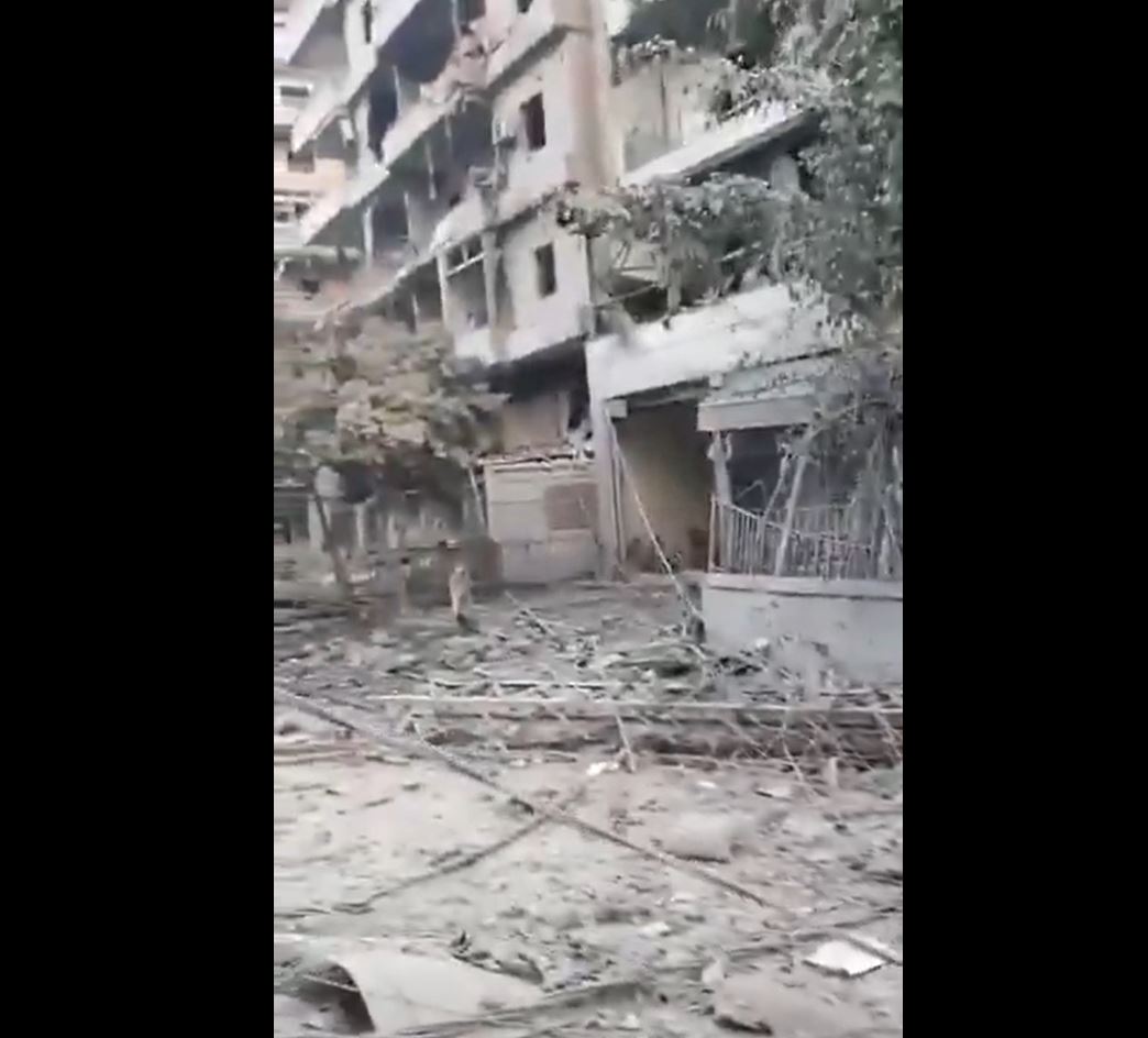 Video: Aftermath of Israel’s attacks in Rweiss area in southern suburbs of Beirut, Lebanon