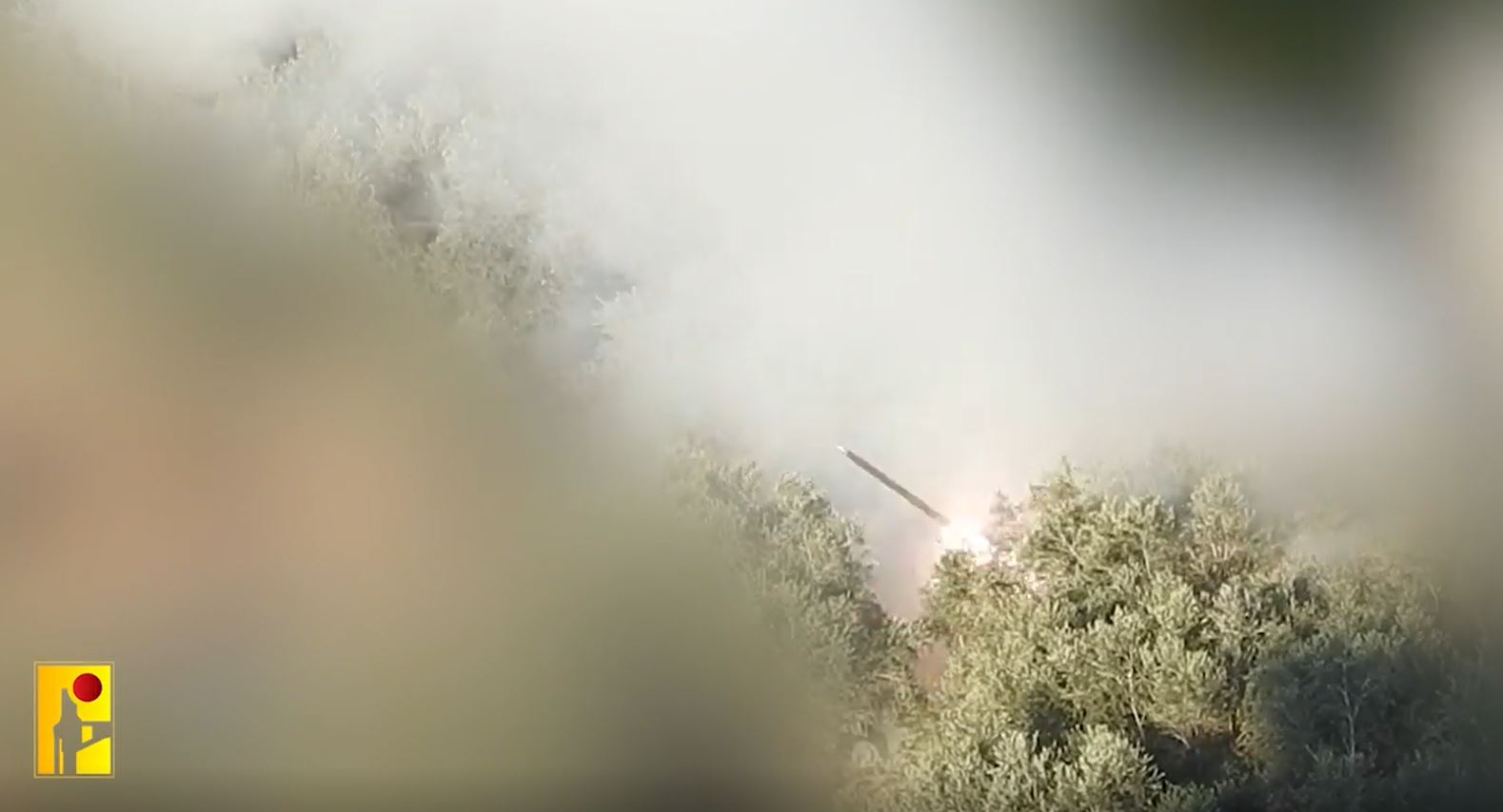 Video: Hezbollah Islamic Resistance targets occupied city of Safed with "Malak 1" missiles