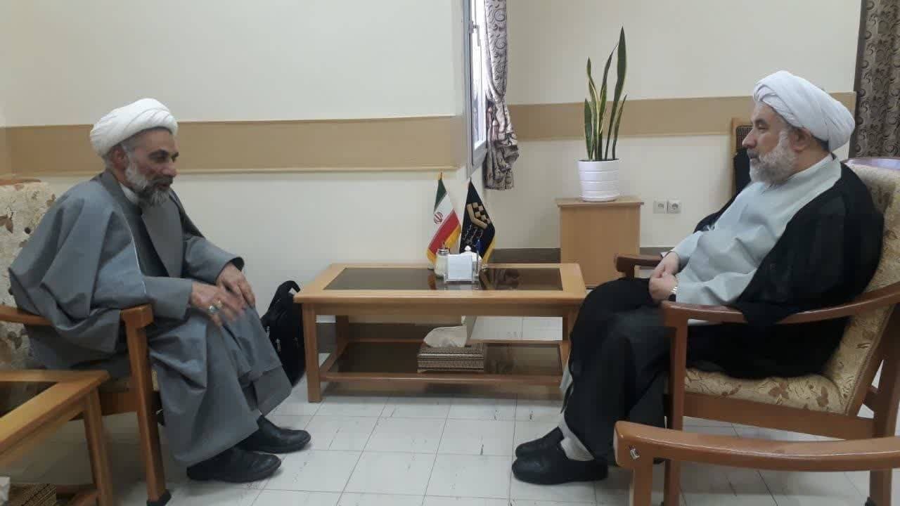 رئيس الجامعة الرضوية للعلوم الإسلامية يلتقي رئيس جامعة المصطفى في قم