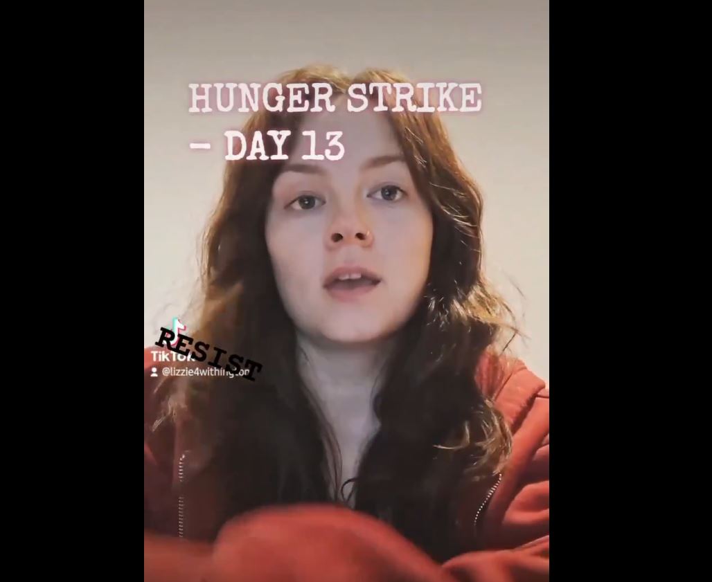 Video: British activist continues her hunger strike for 13th day protesting UK weapons funding for Israeli regime