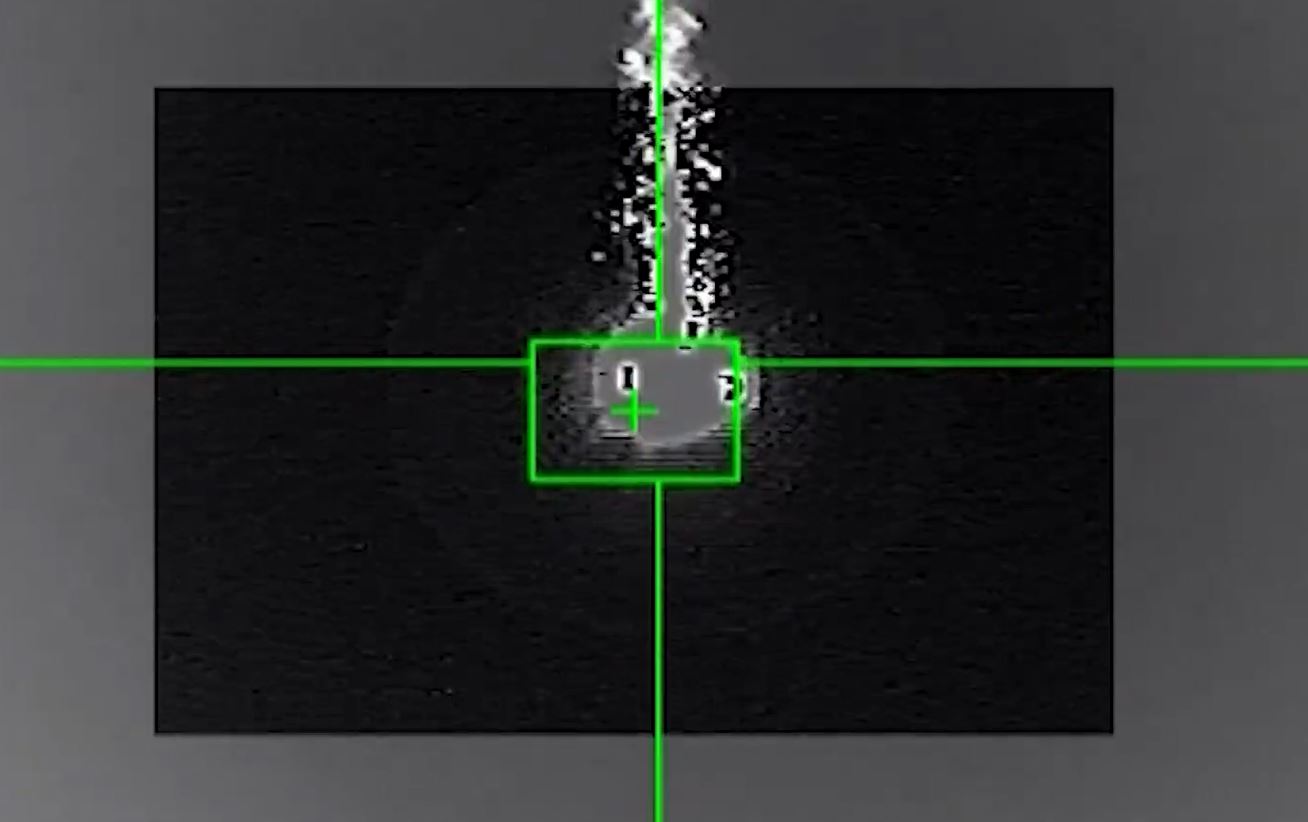 Scenes of an American MQ9 drone being shot down by a Yemeni surface-to-air missile 