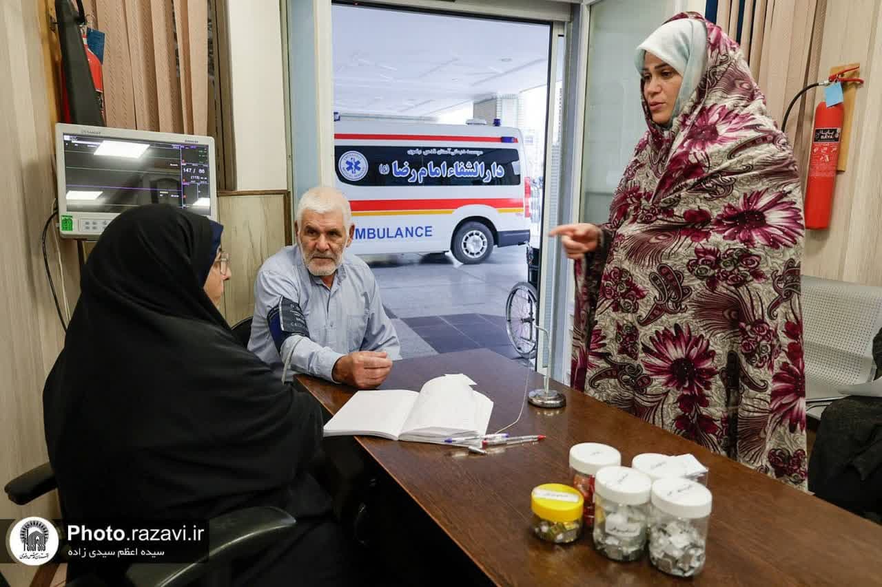 Imam Reza shrine’s health facility provides thousands of medical services to non-Iranian pilgrims