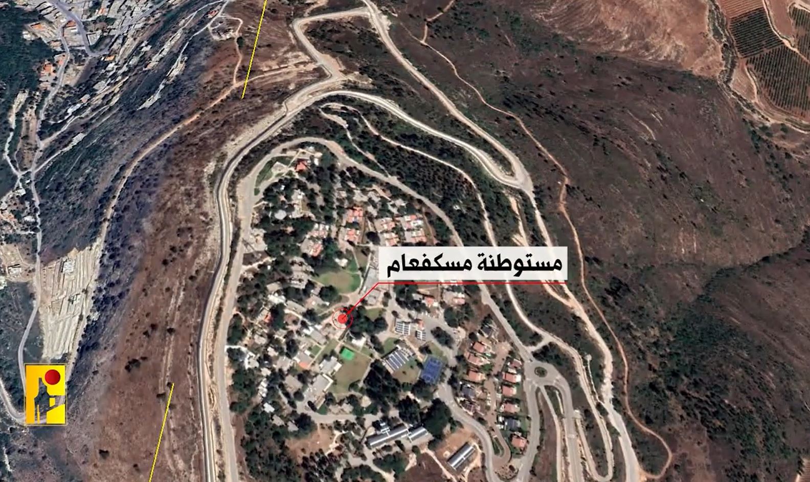 Video: Lebanese Hezbollah target Israeli army gatherings in settlement of Maskaf, in southern border