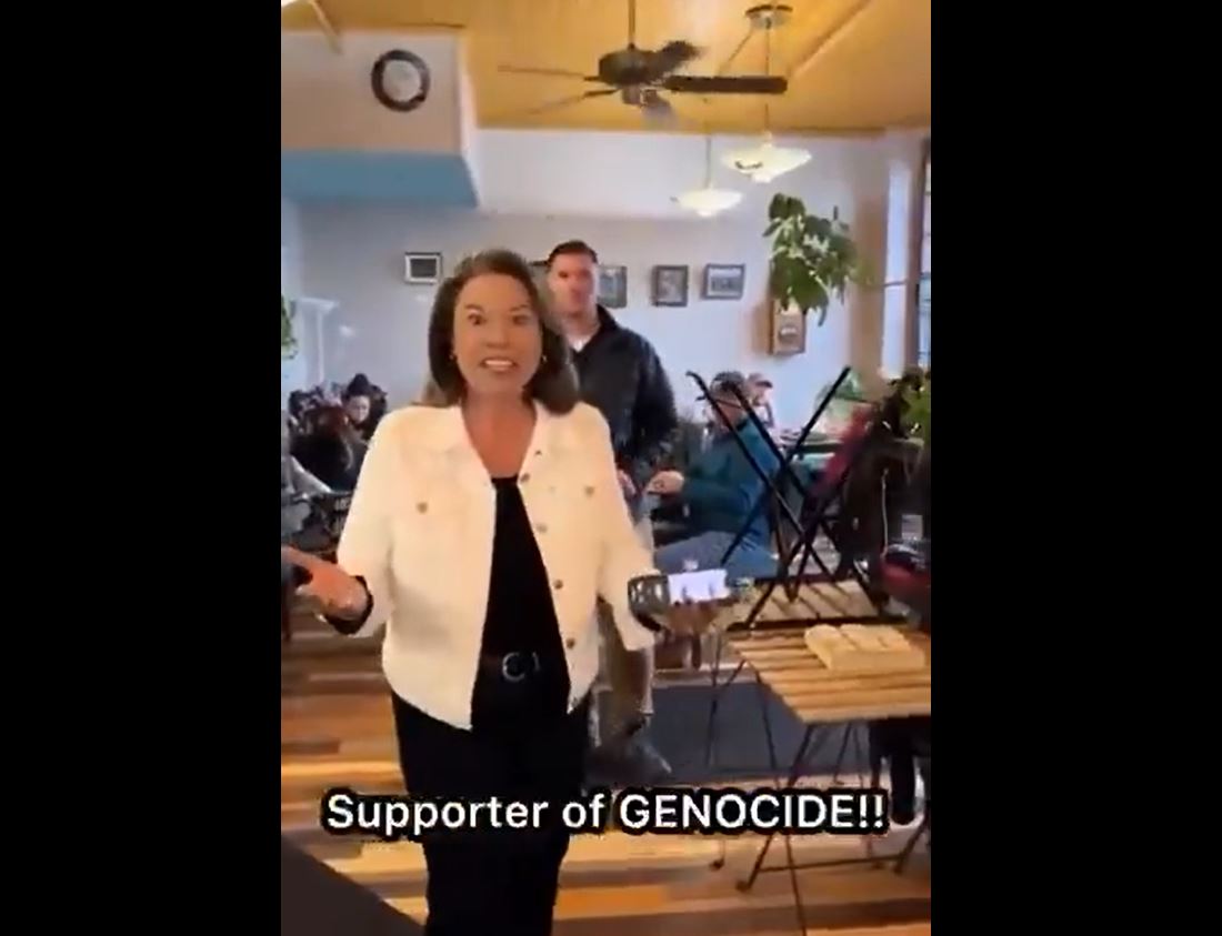 Video: A pro-Palestinian activist called US Congresswoman a supporter of genocide