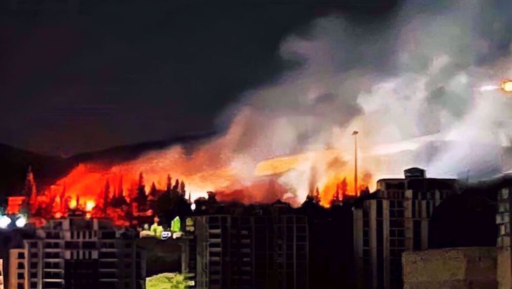  Zionist regime launches airstrikes on Syrian capital 