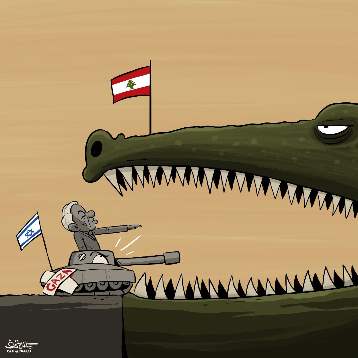 Cartoon: Summary of Israel’s ground operation in Lebanon