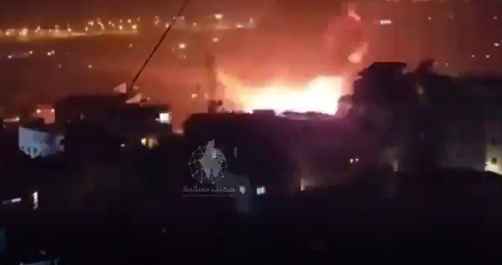 Videos: Massive explosion in suburbs of Beirut, Lebanon as a result of Israel’s airstrikes last night