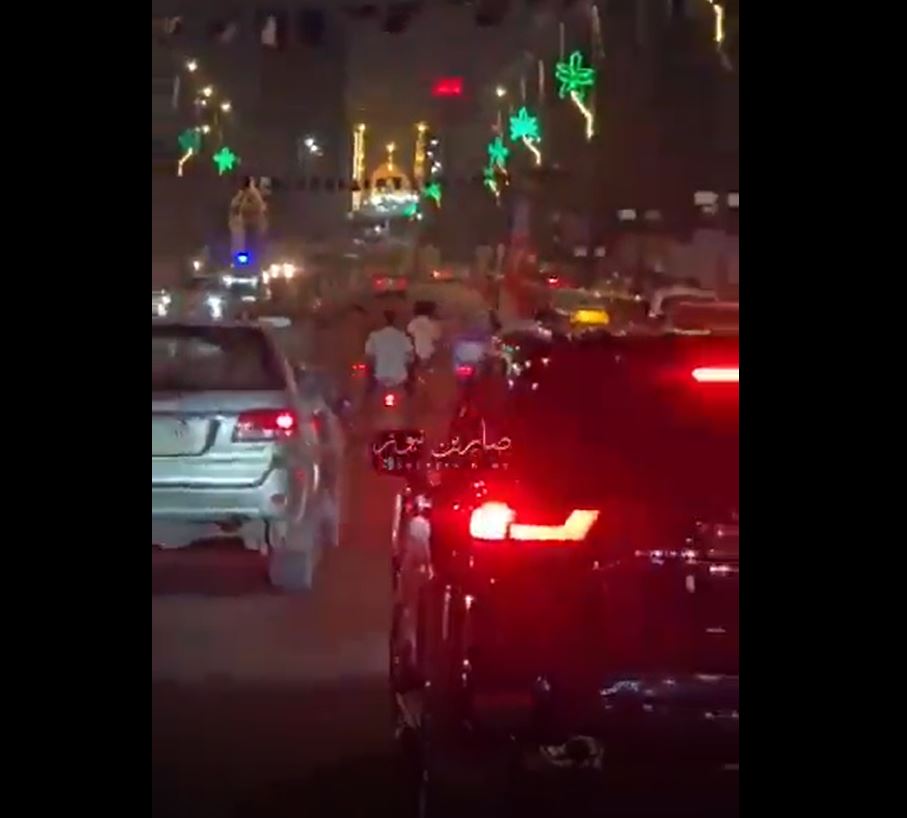 Video: Celebration on Baghdad after Iran Missiles hit Occupation territories 