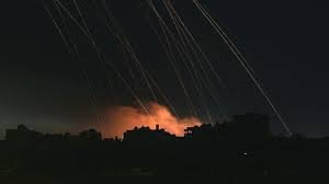 IRGC launches missiles at Israel's Nevatim air base IRGC launches missiles at Israel's Nevatim air base