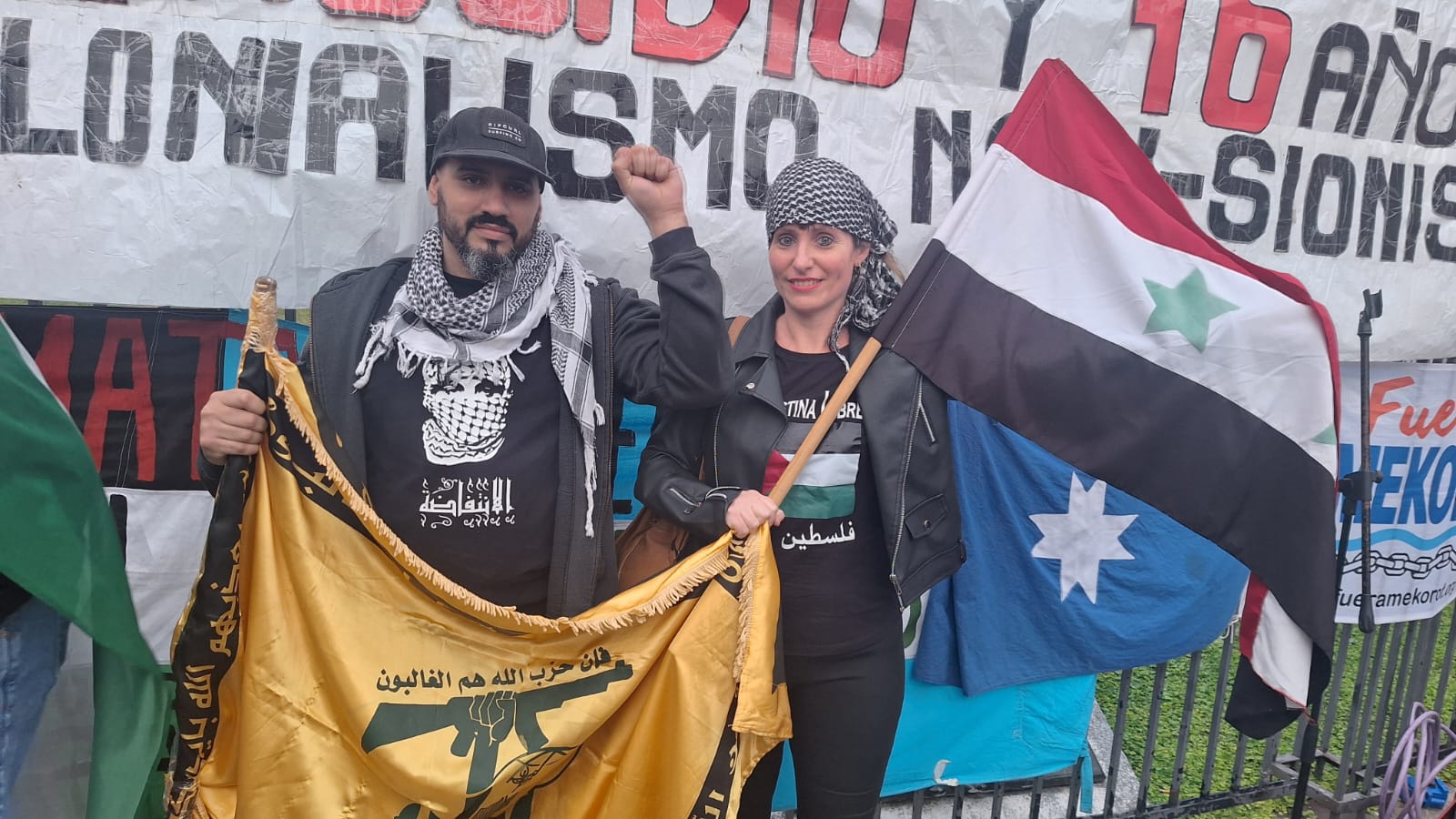 Manifestación en Argentina: A un año de la profundización del genocidio y aniquilación en Gaza y Ribera occidental