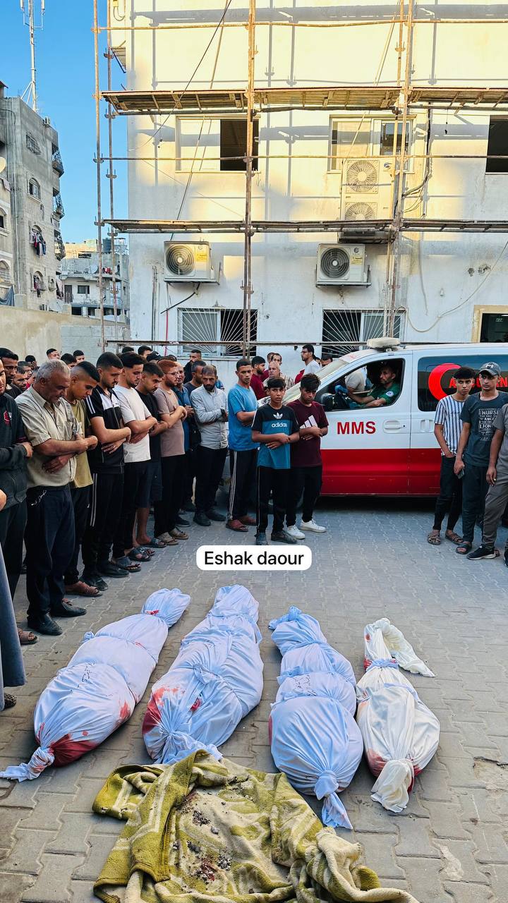 Videos: Four Palestinians martyred and several injured in Israeli airstrikes targeting Jabalia, northern Gaza