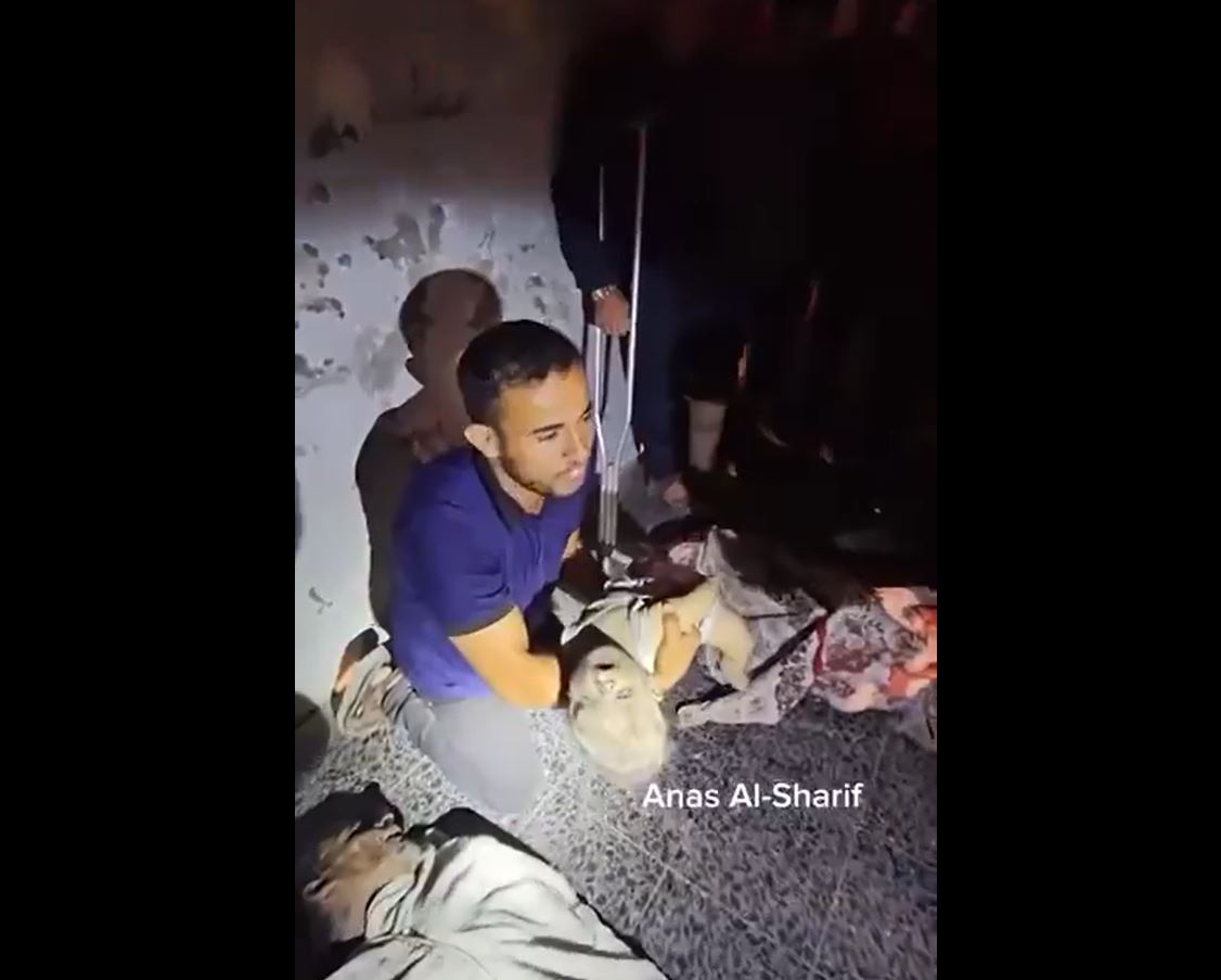 Horrific scenes after Israeli warplanes struck a residential block in Jabalia, northern Gaza 