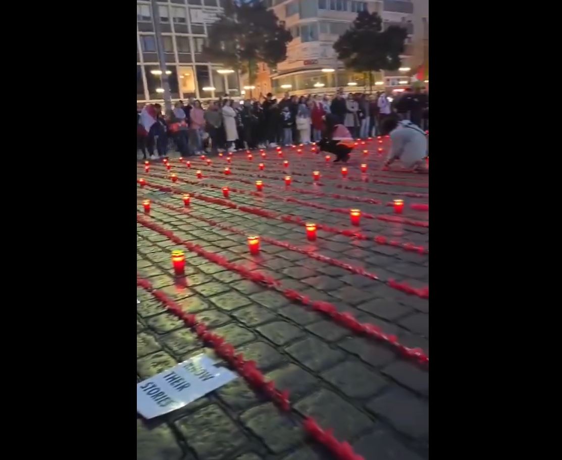 Video: Activists in Mannheim, Germany, commemorated victims of Israeli aggression in Gaza and Lebanon 