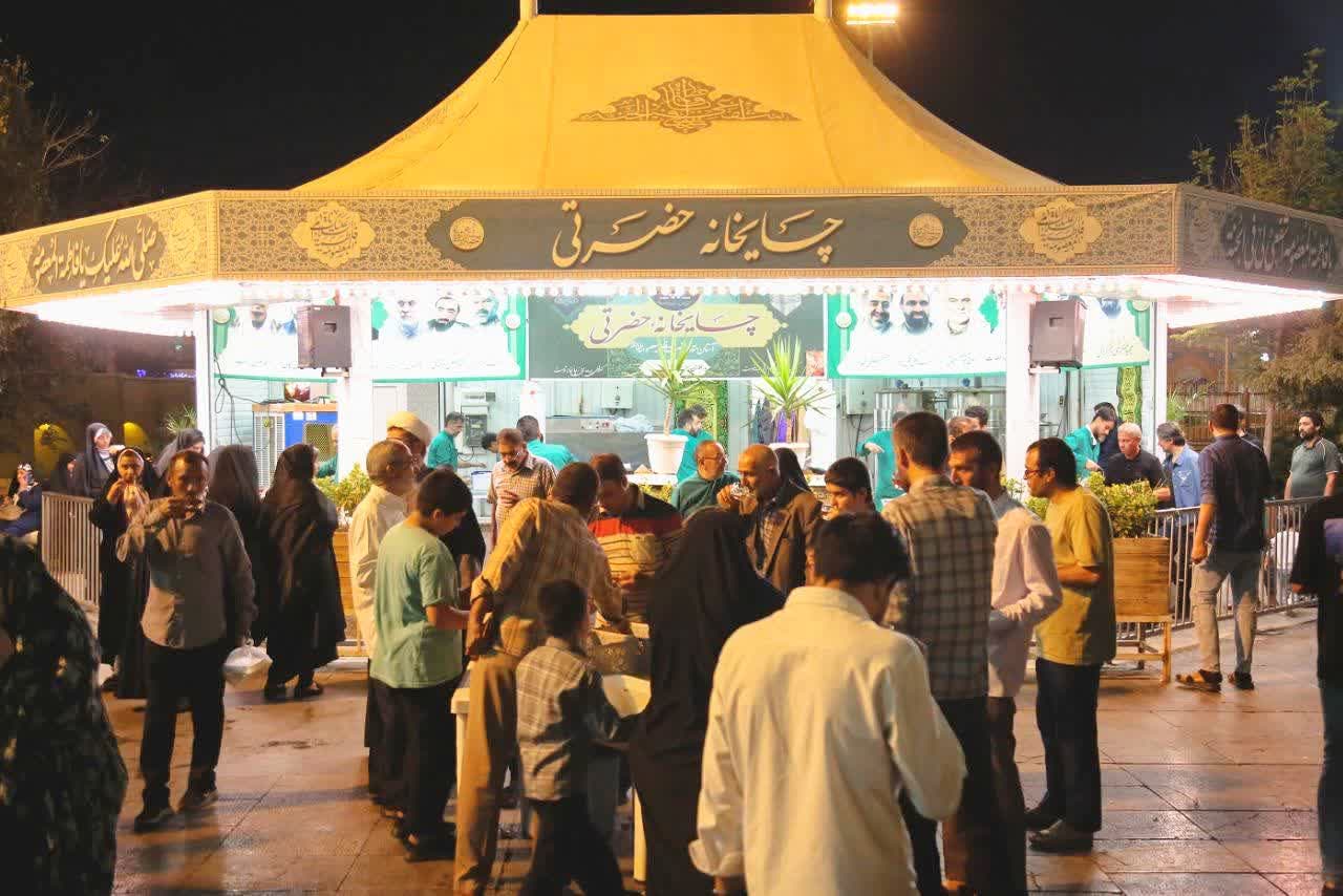 Photos: Teahouse of Hazrat Masoumeh shrine on eve of Imam Hasan al-Askari's birth