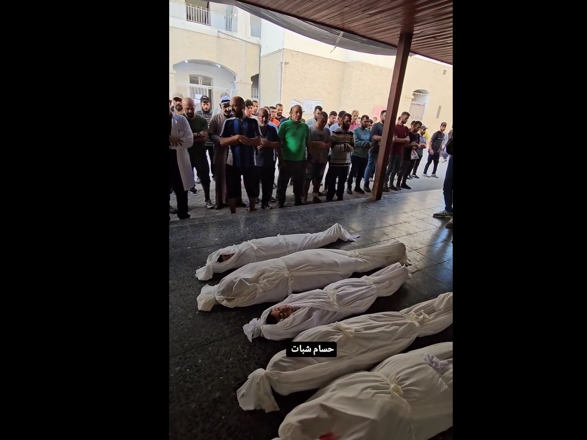 Video: Funeral of 5 Palestinian children martyred by IOF while playing in Al-Shati,  Western Gaza 