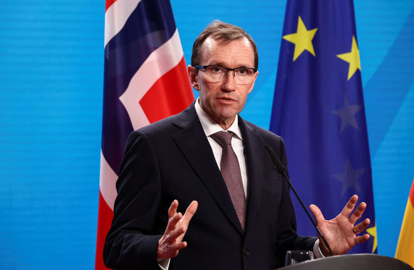 Norway FM condemns Israel for violation of war conventions