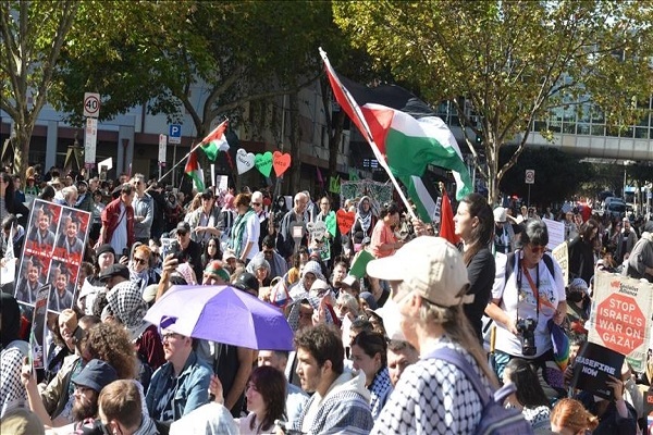  Pro-Palestine rallies across Australia urge Canberra to stop selling arms to Zionist regime