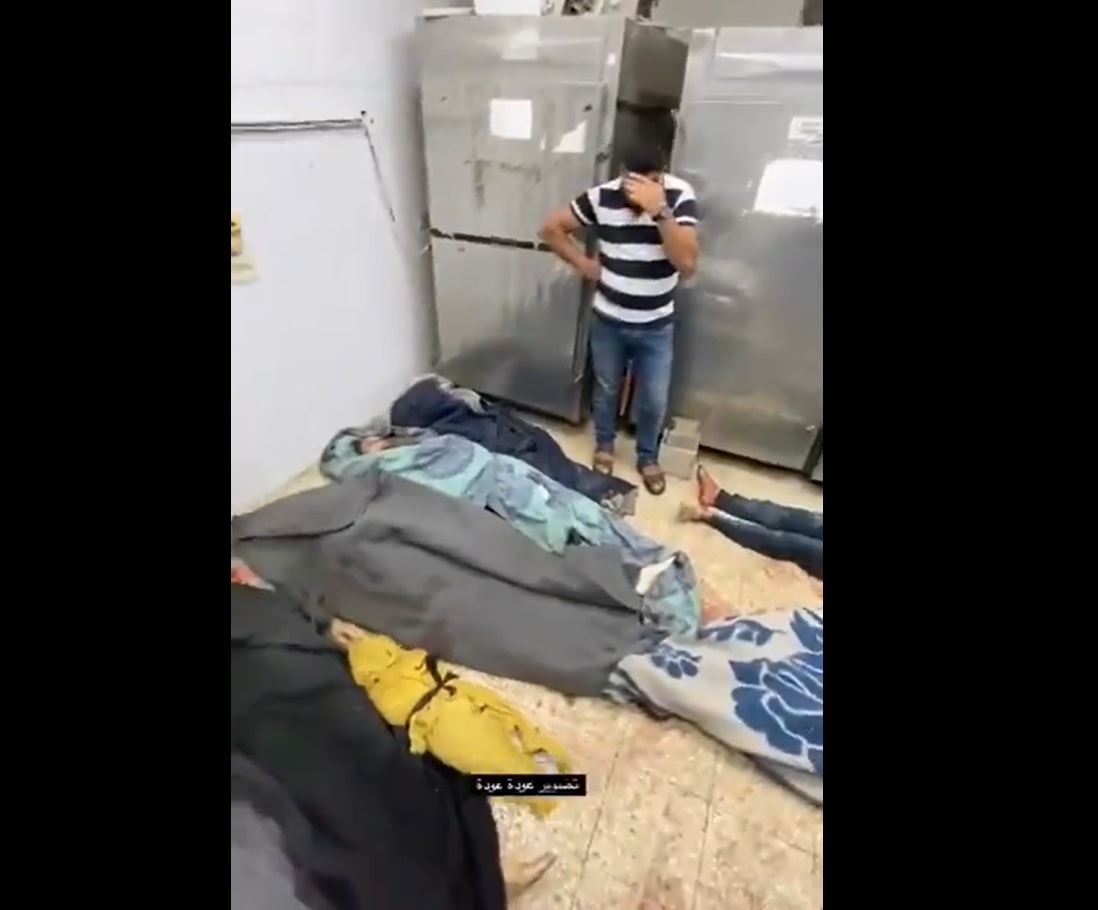 Sensitive Video: Israel bombed another school in Gaza last night leaving multiple civilians martyred