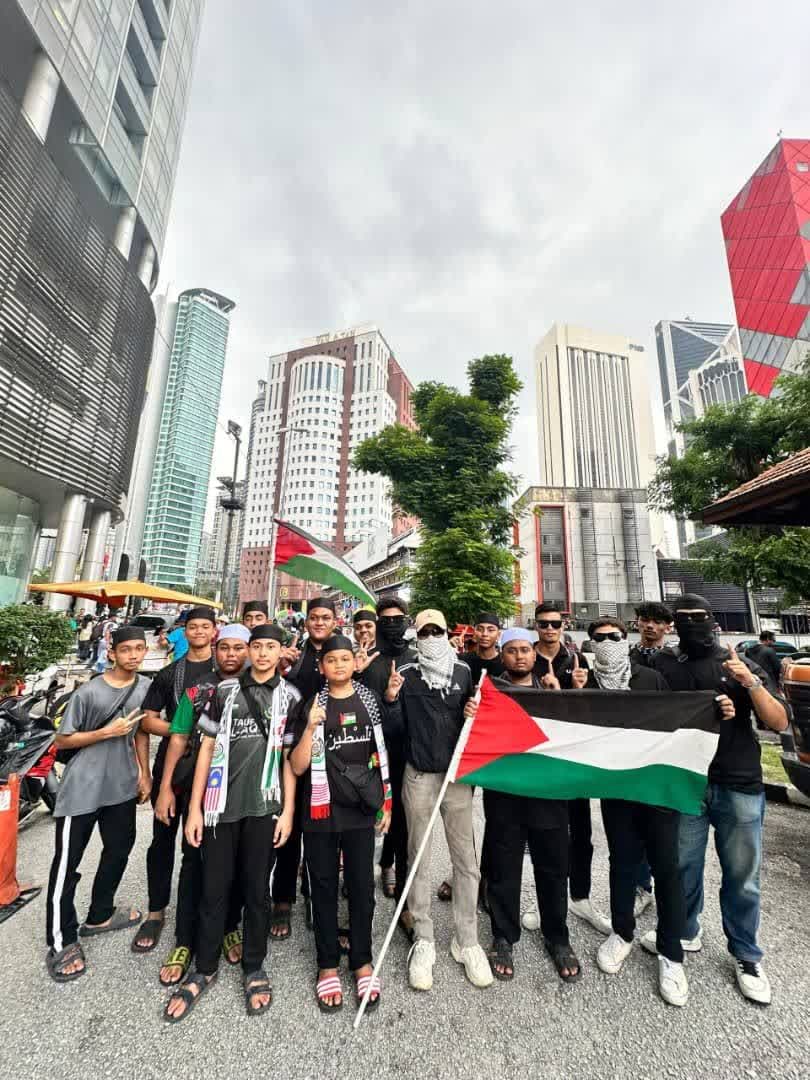 Photos/ Video: Pro-Palestinian rally held in Malaysia