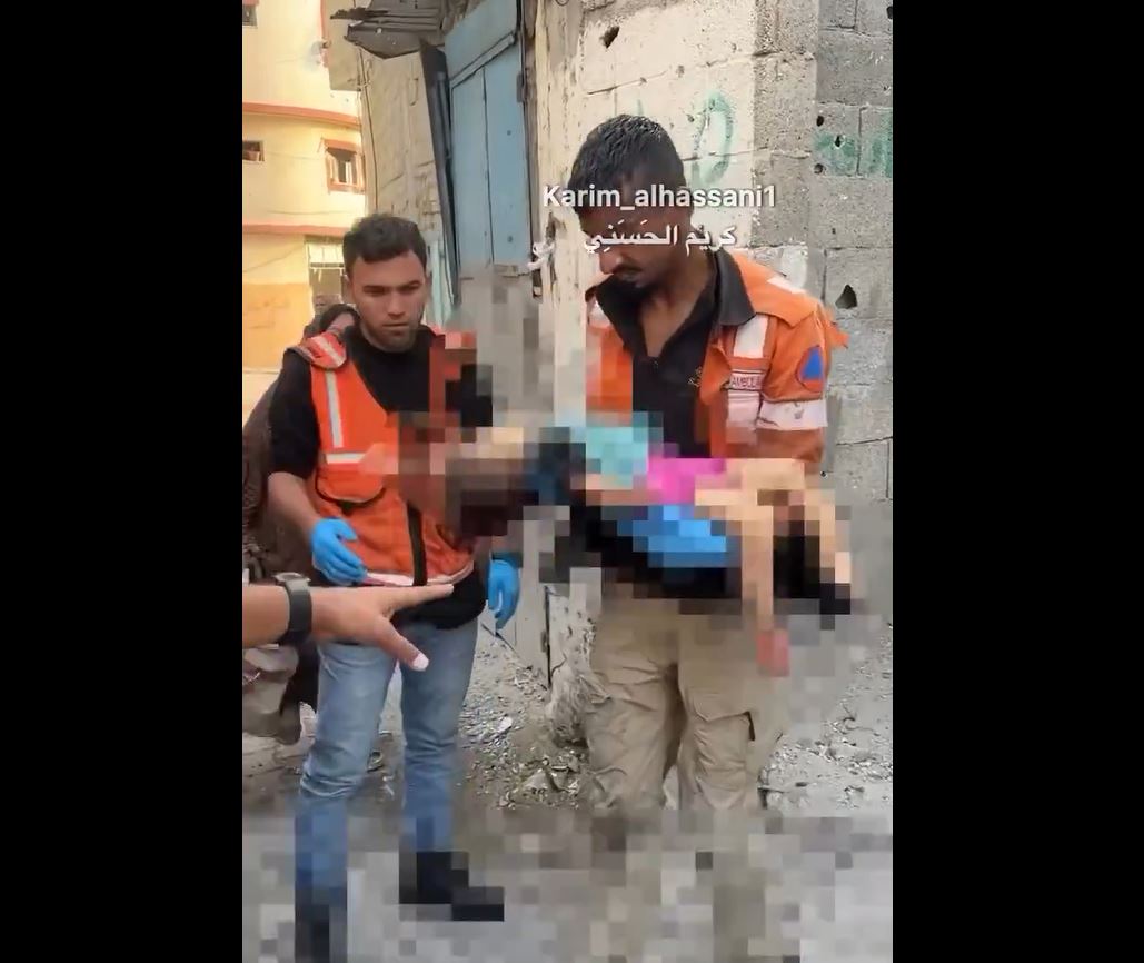 Sensitive Video: Northern Gaza Strip without water or food, bodies of martyrs fill streets and alleys in Jabalia