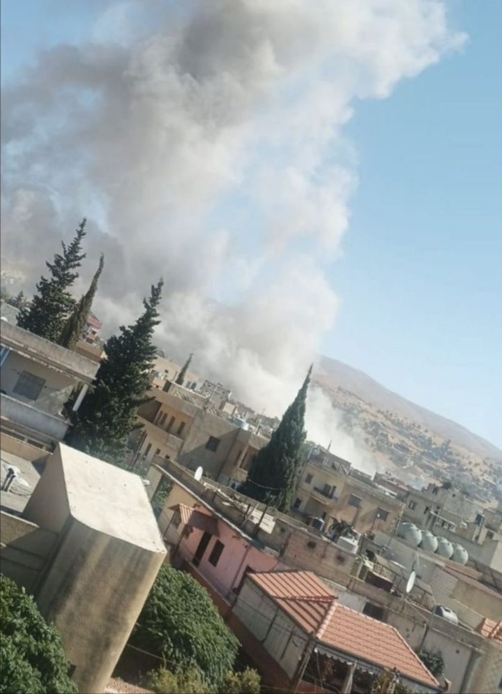 Video: An Israeli airstrike targets a location in al-Asira neighborhood in Baalbek, eastern Lebanon