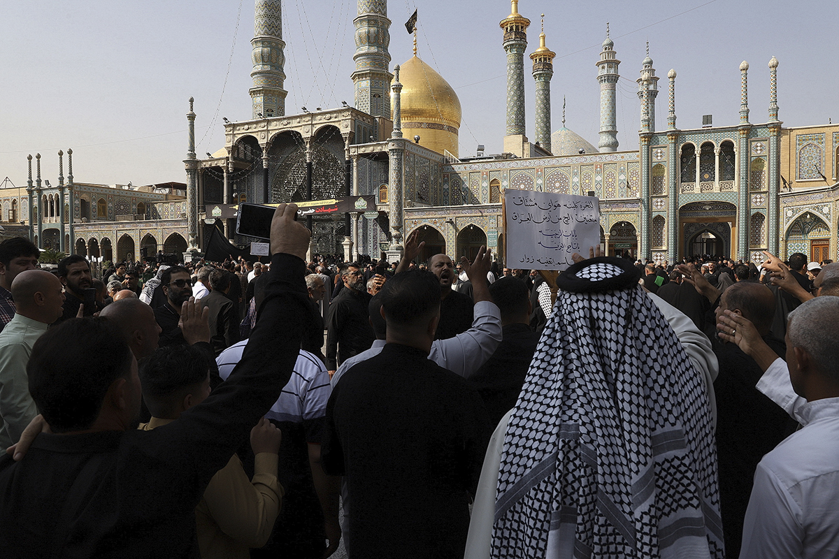 Photos: Mourning processions for Hazrat Masoumeh's demise held in Qom