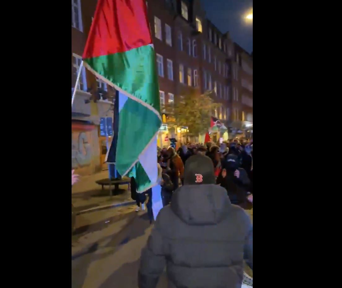 Video: Protest march in Malmö, Sweden for Palestine-Lebanon and denouncing Israeli aggression