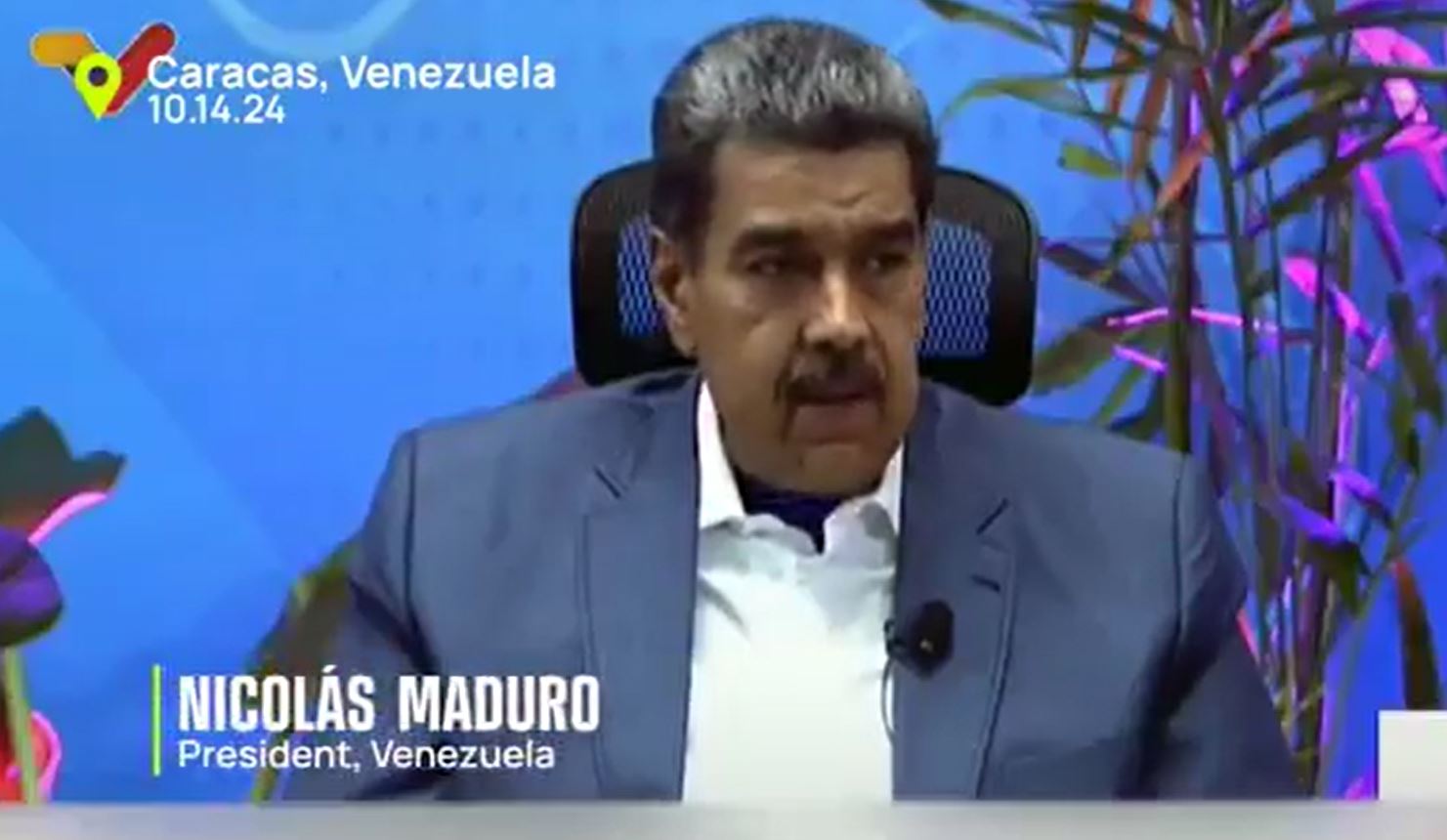 Video: Venezuelan President Maduro condemns Israeli atrocities on Gaza and Lebanon 