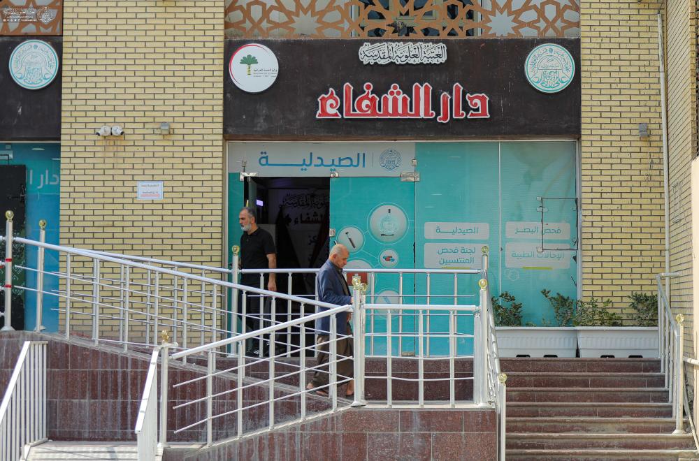  العتبة العلوية المقدسة تبرز دورها الإنساني بتقديم الخدمات الطبية المتميزة للضيوف اللبنانيين 