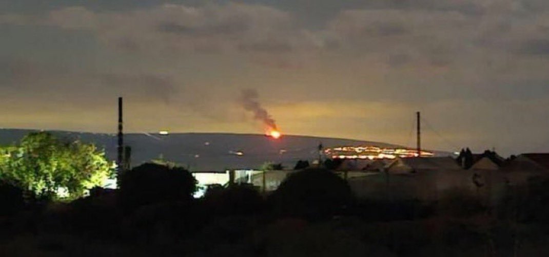 Videos: Hezbollah fighters targeted Merkava tank on Labouneh Heights with a guided missile