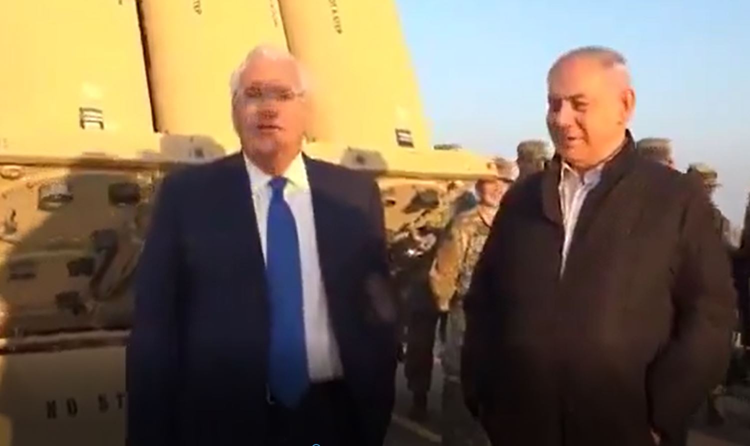 Video: Netanyahu visits American THAAD defense system that deployed in Be’er Sheva and Negev