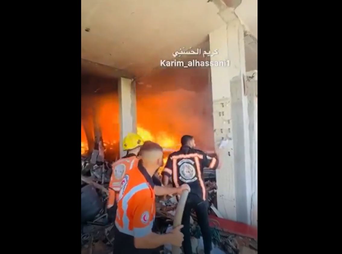 Video: Casualties among Palestinian civilians after Israeli warplanes targeted Jabalia, north of Gaza