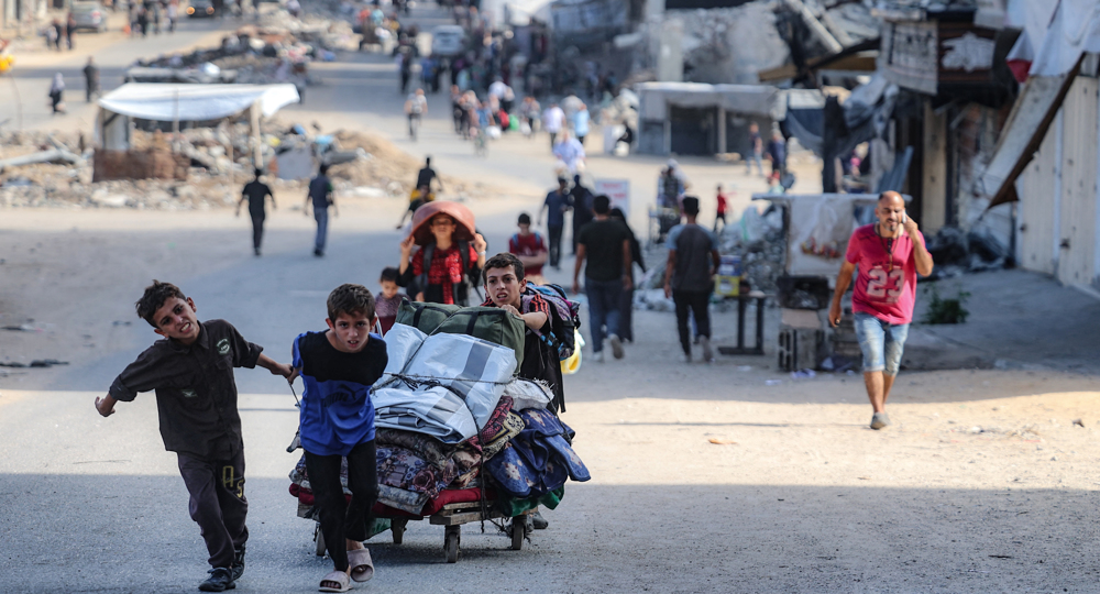  Israel's forcible transfer of Gazans may constitute 'war crime': UN rights chief 