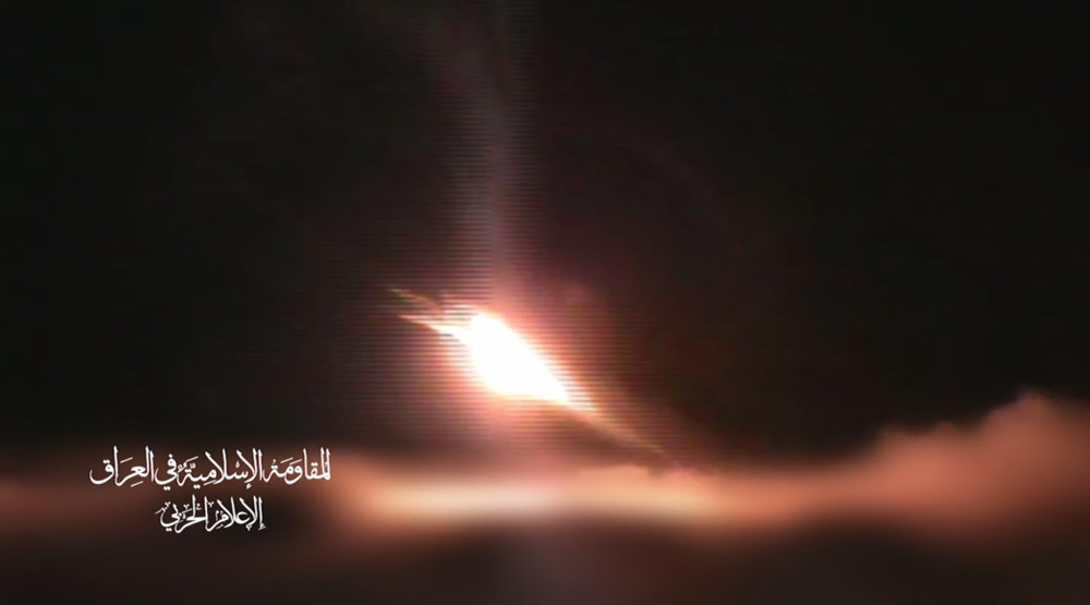  Iraqi resistance launches strikes on key Israeli military sites with drones 