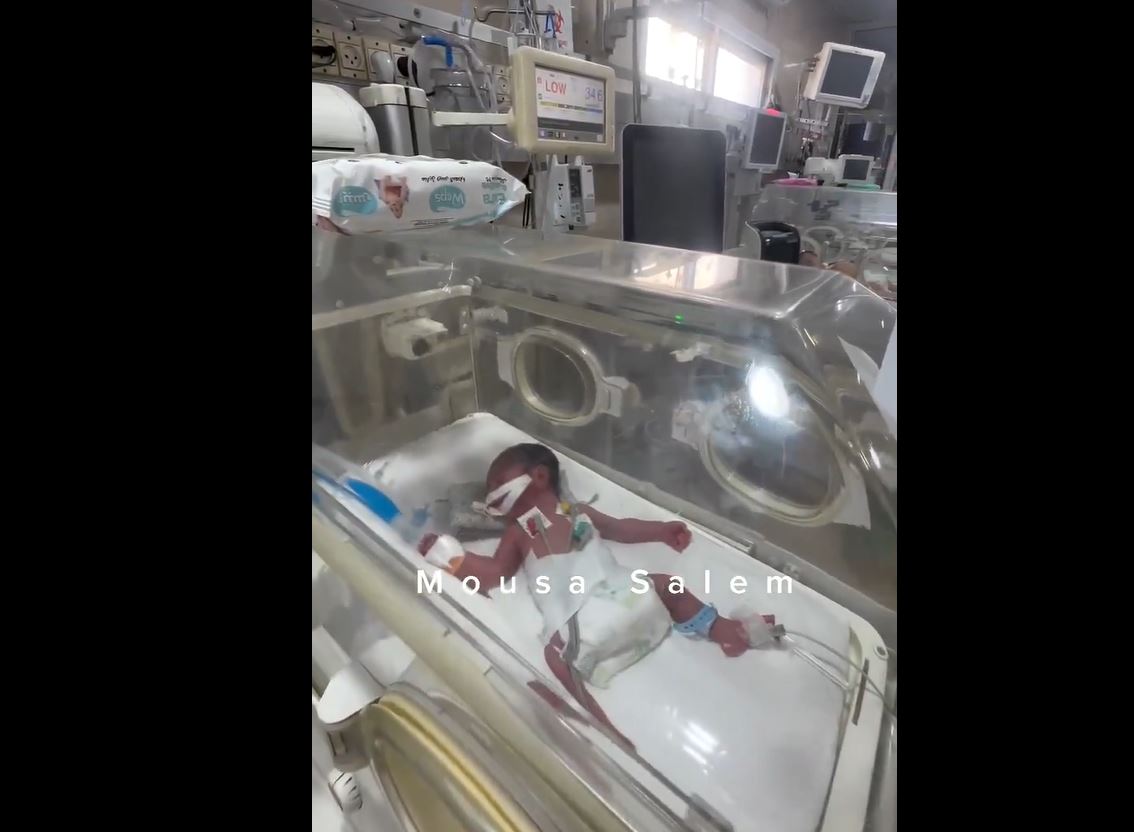 Video: Newborns at Kamal Adwan Hospital, N Gaza face risk of dying due to shortage of medical supplies, lack of fuel