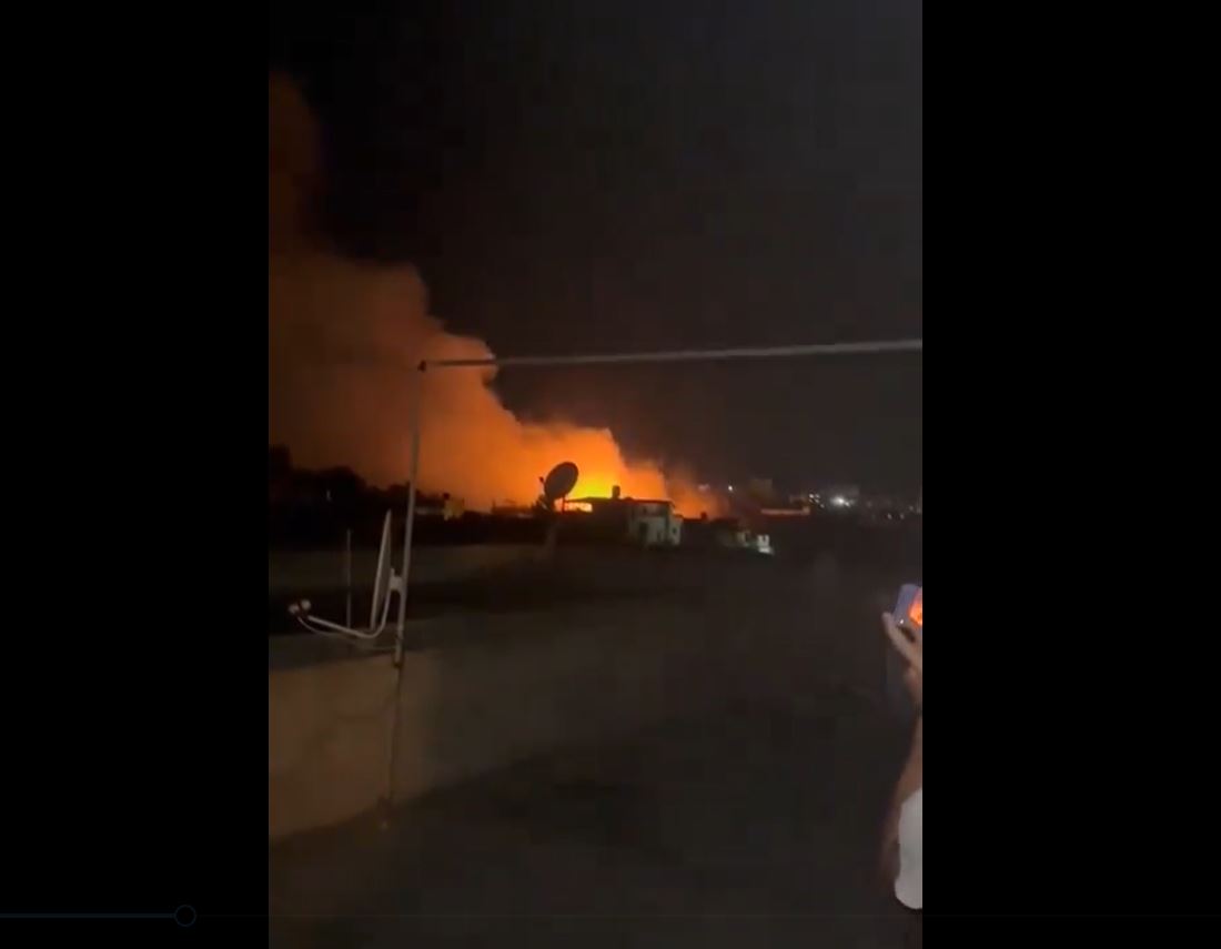 Video: Israeli occupation aircraft bombarded Lebanese-Syrian border Last night