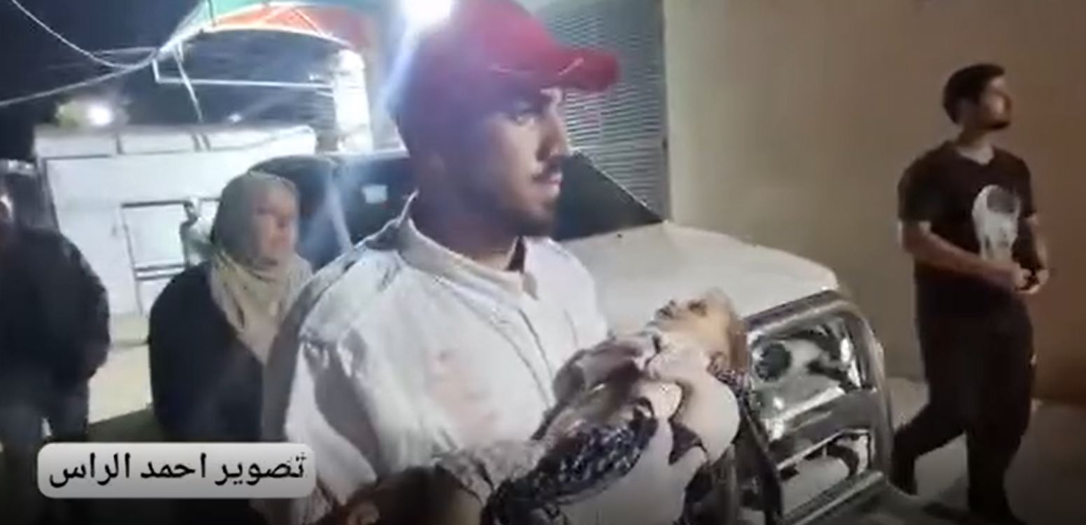 Video: Heartbreaking martyrdom of Palestinian child in Israeli airstrike of Nuseirat, Gaza