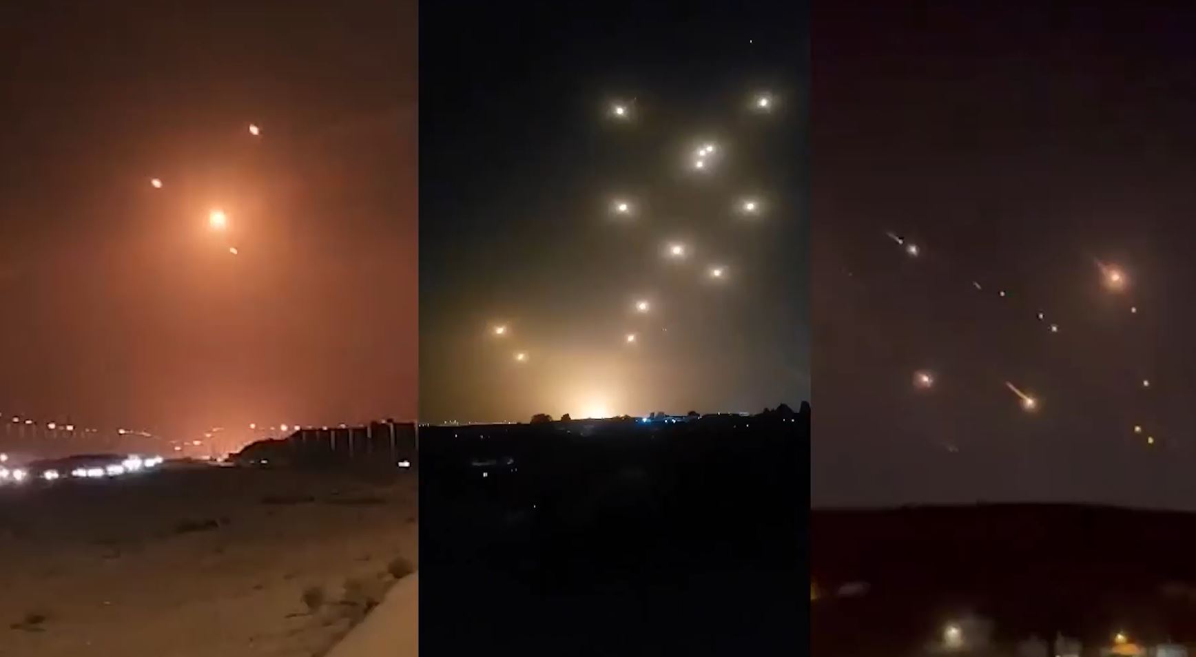 15 minute supercut video of Iranian Missile attack on Israel