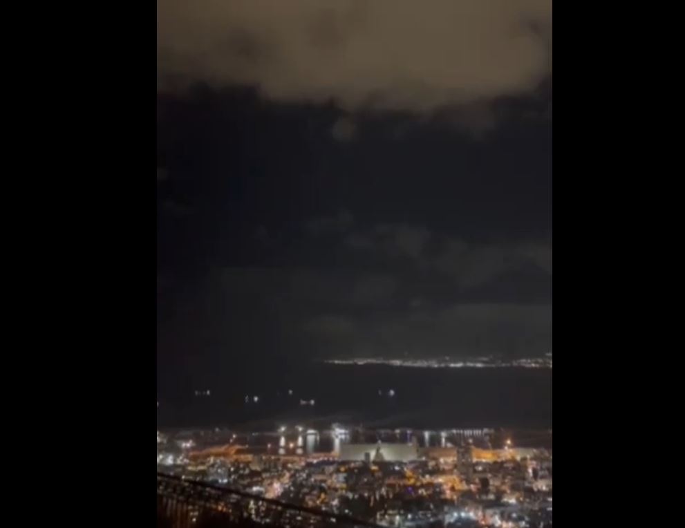 +3 Videos: At least 3 rockets hit Akka, Nahariya and Haifa from Lebanon