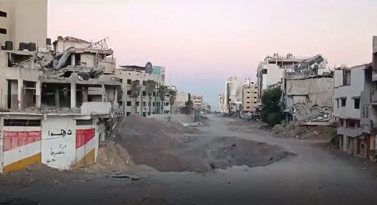 Video: Massive destruction aftermath of Israeli airstrikes last night targeting Industrial Zone in Gaza