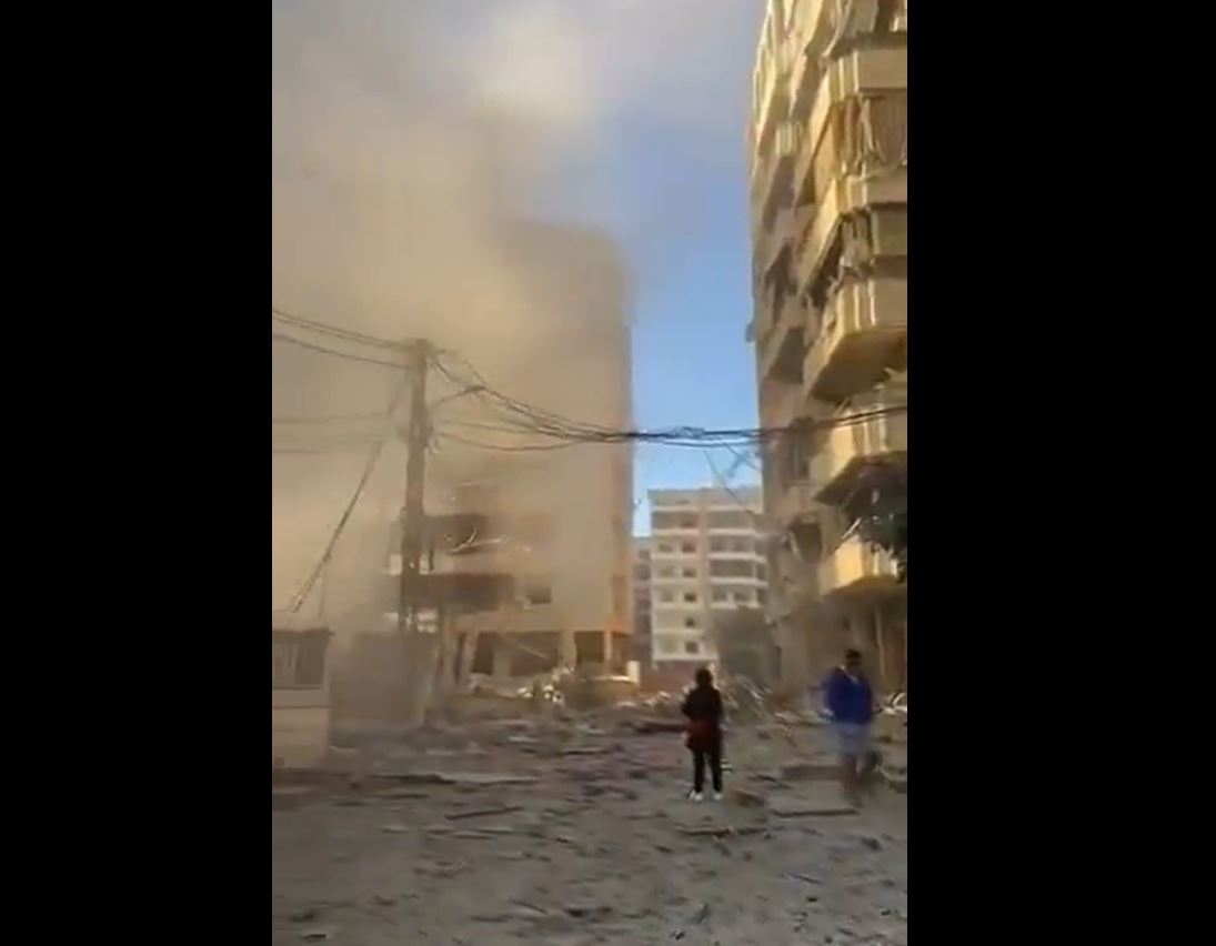 Video: Destruction in Dahieh of Beirut, Lebanon, as a result of recent Israeli airstrikes