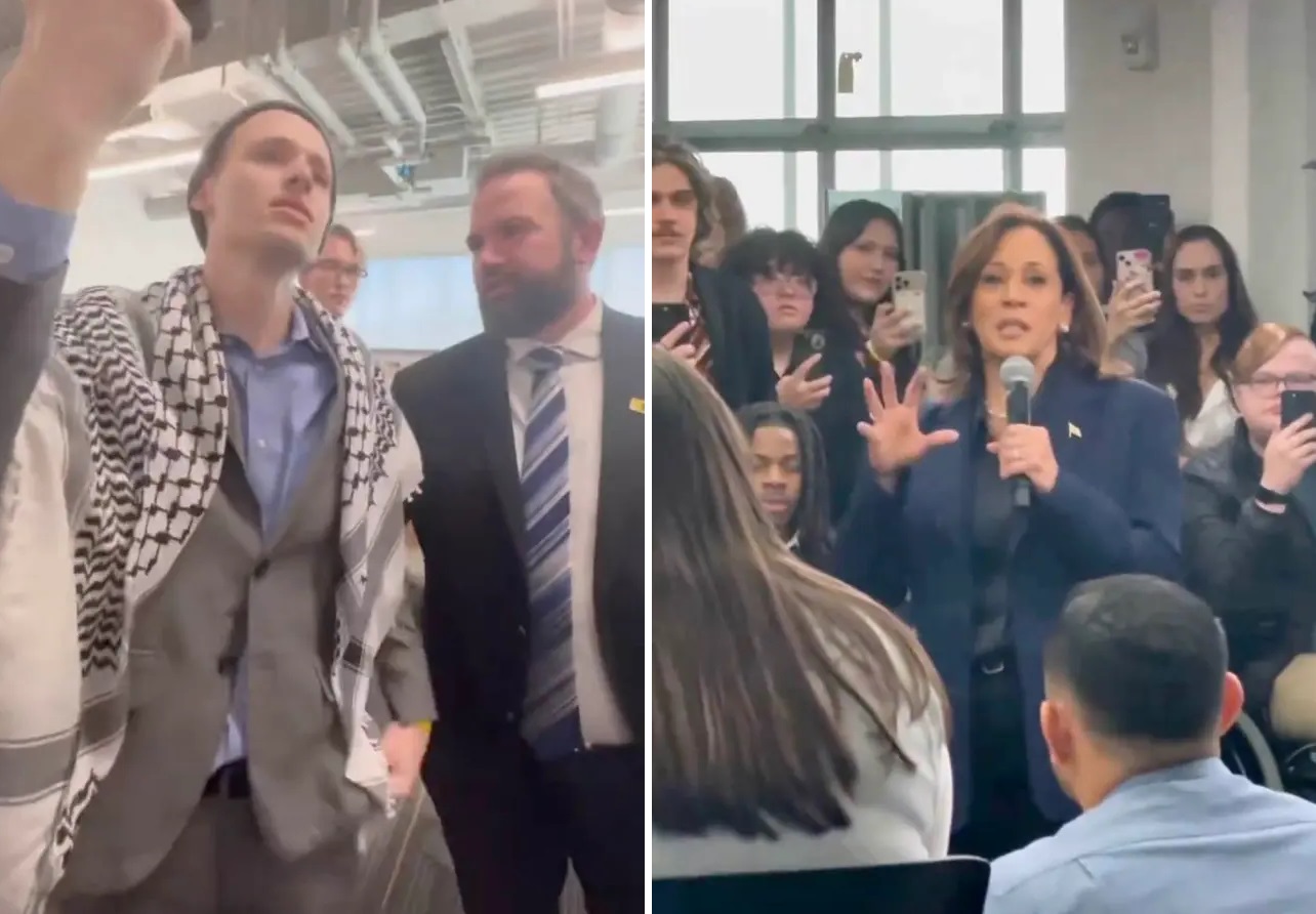  Kamala Harris publicly agrees with protestor calling Israel of genocide: ‘What he’s talking about, it’s real’ 