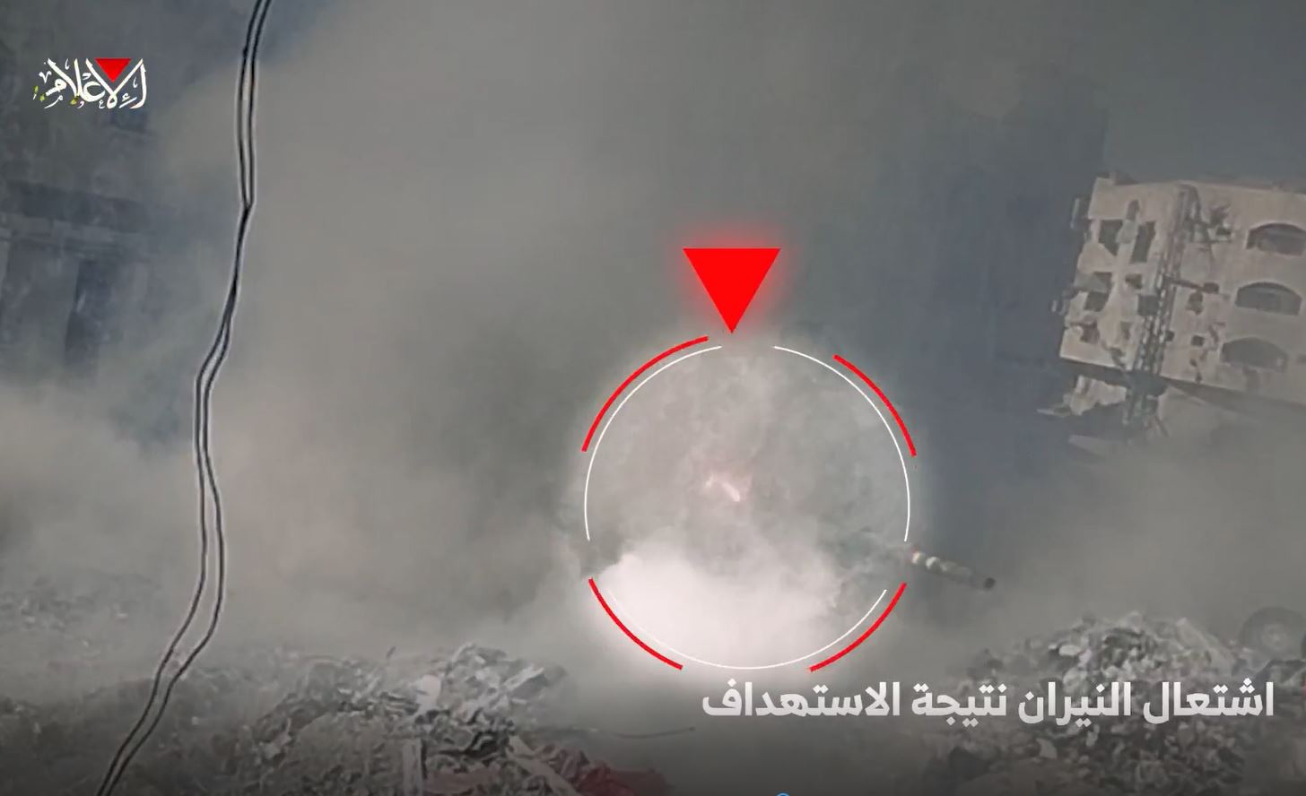 Video: Al-Qassam fighters clash with Israeli enemy forces from zero point in west Jabalia, north Gaza 