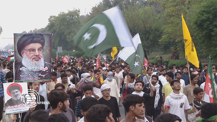 March held in Islamabad in support of Palestine, Lebanon (+Photos)