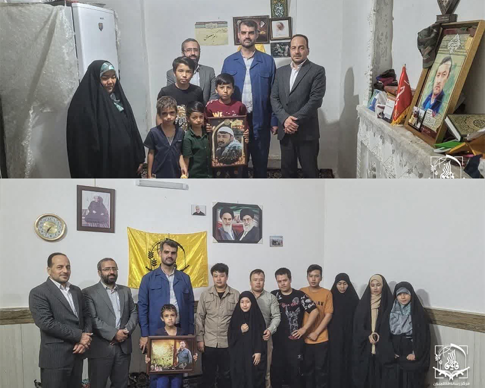 دیدار نماینده مردم قم در مجلس با خانواده شهدای فاطمیون